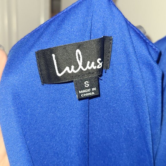 Lulus size small royal blue dress - brand new! - Picture 6 of 6